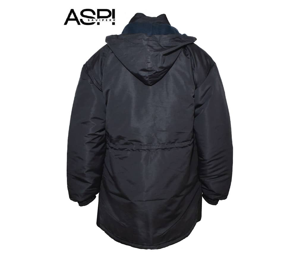 Casaca con Tela Engomada y Forro Polar - Imagen 2