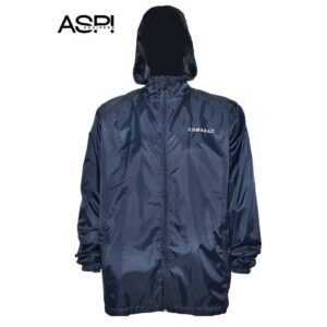 Cortavientos en Taslán Impermeable con Capucha