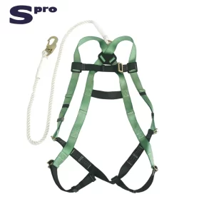 ARNÉS NV FULL BODY 1 ANILLO D CON LINEA DE VIDA CABO NYLON