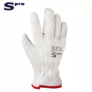 GUANTE SPRO CONDUCTOR CUERO CHAMPAGNE 10″
