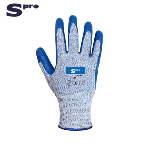 GUANTE SPRO CUT5 PALMA NITRILO