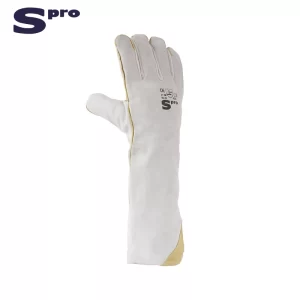 GUANTE SPRO SOLDADOR CARNAZA 18″ R_PALMA CON KEVLAR